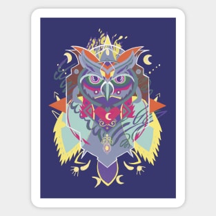 Dreamcatcher Owl Sticker